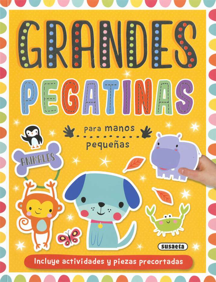 Grandes Pegatinas: Animales - Susaeta Ediciones