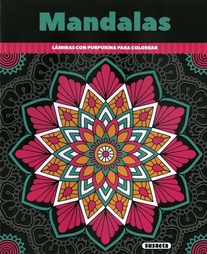 Láminas de Purpurina -Mandalas- Susaeta Ediciones