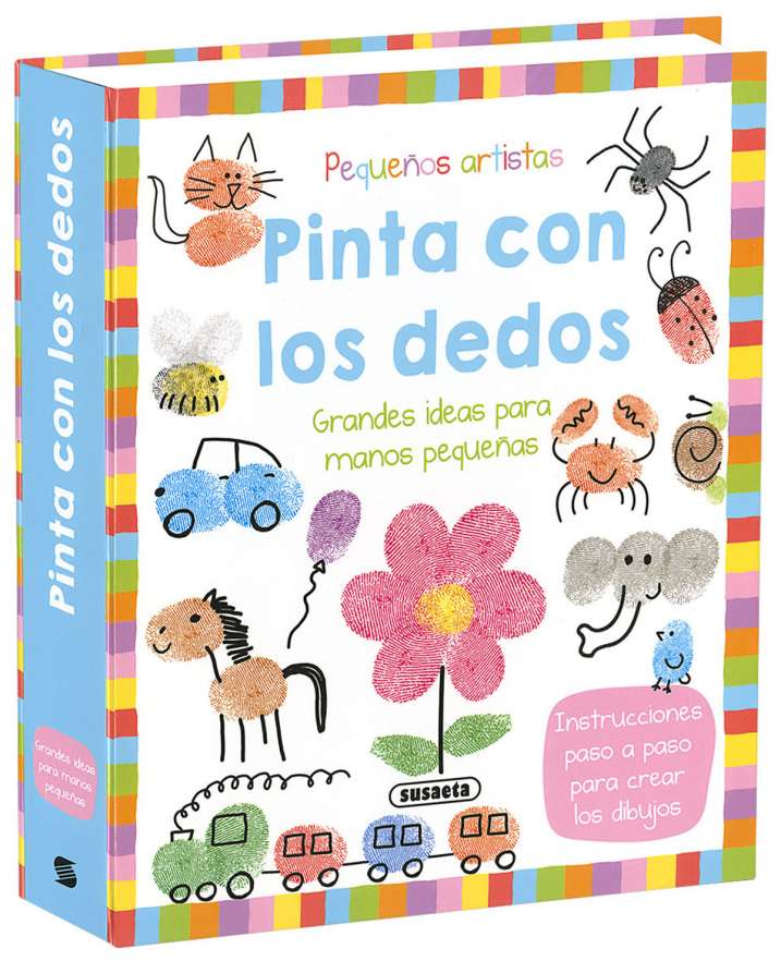 Caja de Manualidades: Pinta con los Dedos - Susaeta Ediciones