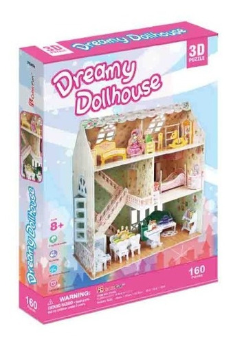 Set Construcción -Dreamy Dollhouse- Cubic Fun 3D