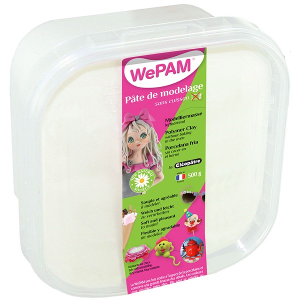 Porcelana Fría Blanca WePAM (500 gr.) Cleopatre