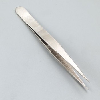 Pinza Acero 12 cm. Punta Fina