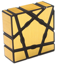 Cubo -Floppy Ghost Cube Oro 3 x 3 x 1- YJ