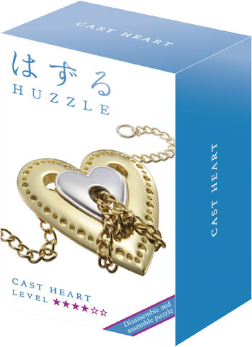 Rompecabezas Huzzle Cast -Heart- Hanayama