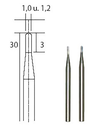 Brocas / Fresas Metal Duro 1,0 / 1,2 mm. (2 pzs.) Proxxon