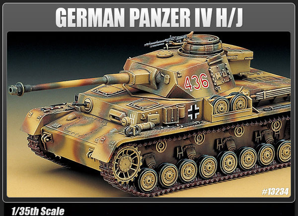 Carro 1/35 Tanque -German Panzer IV H/J- Academy