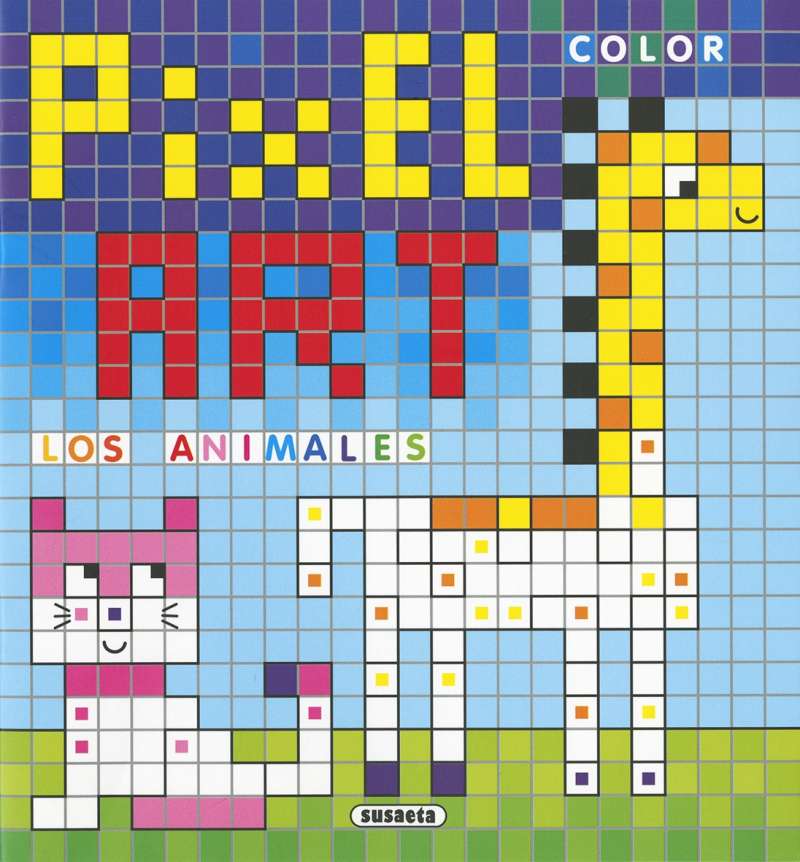 Pixel Art Color -Los Animales- Susaeta
