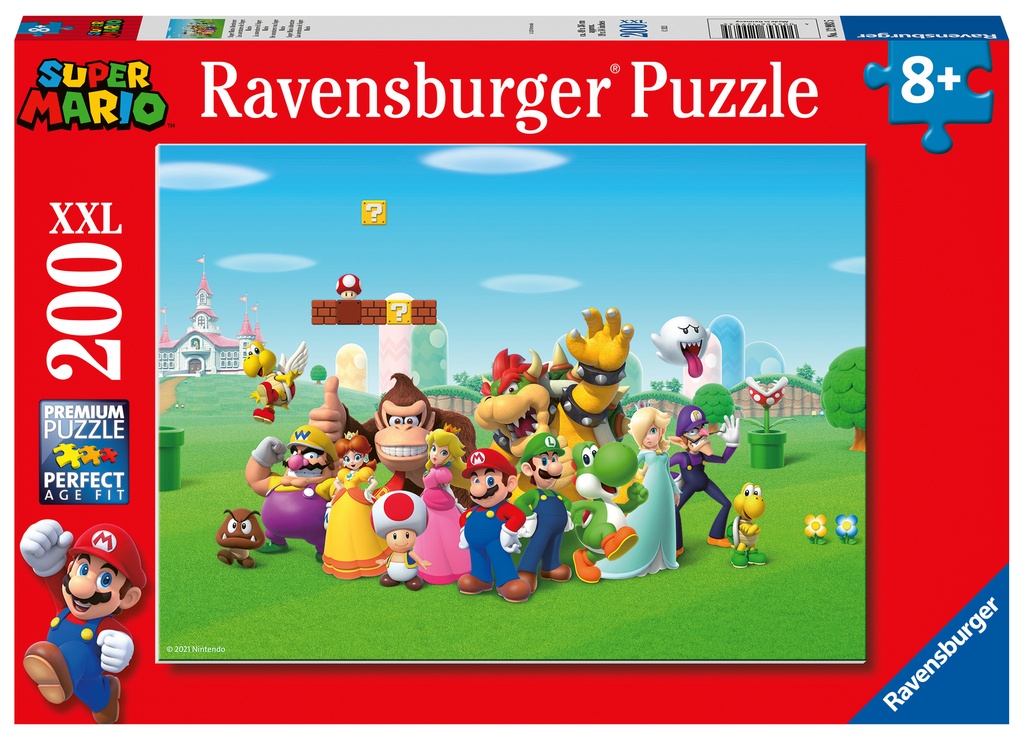 Puzzle 200 piezas XXL -Super Mario- Ravensburger