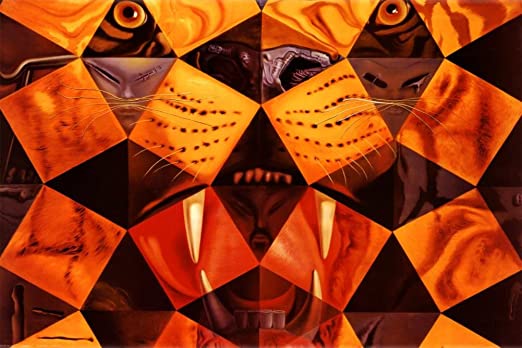 Puzzle 1000 piezas -Cinquenta.. Tigre Real, Dalí- Ricordi