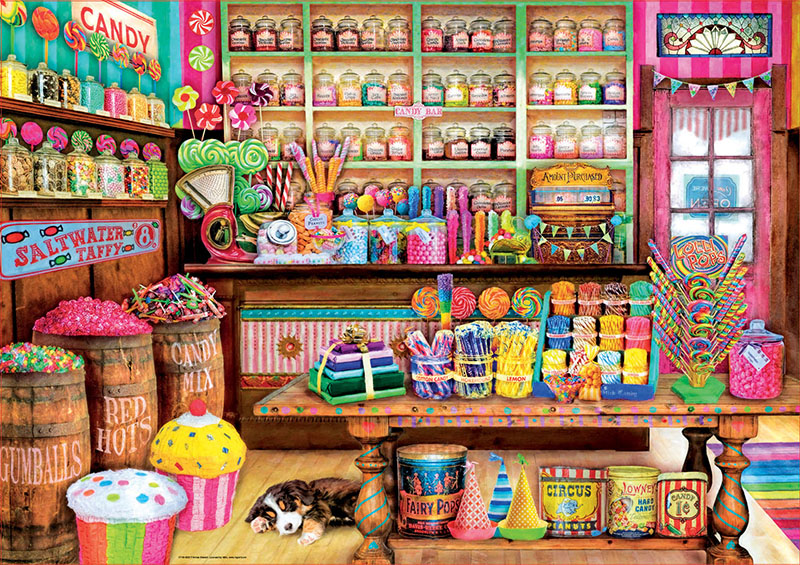 Puzzle 1000 piezas -Tienda de Dulces- Educa