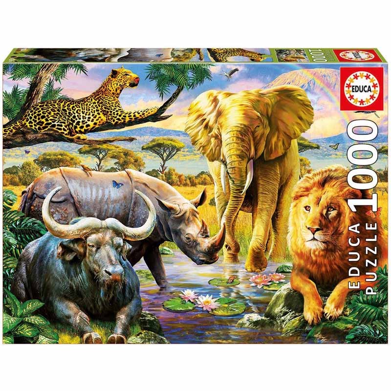 Puzzle 1000 piezas -Los Cinco Grandes- Educa