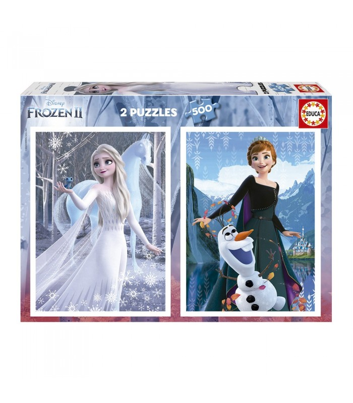 Puzzle 2 x 500 piezas -Frozen II- Educa