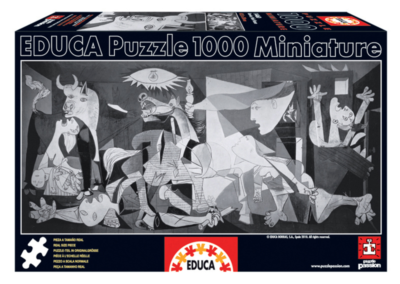 Puzzle 1000 piezas Miniatura -Guernica- Educa