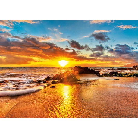 Puzzle 1500 piezas -Atardecer en Maui- Educa