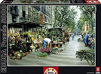 Puzzle 5000 piezas -Las Ramblas, Barcelona- Educa