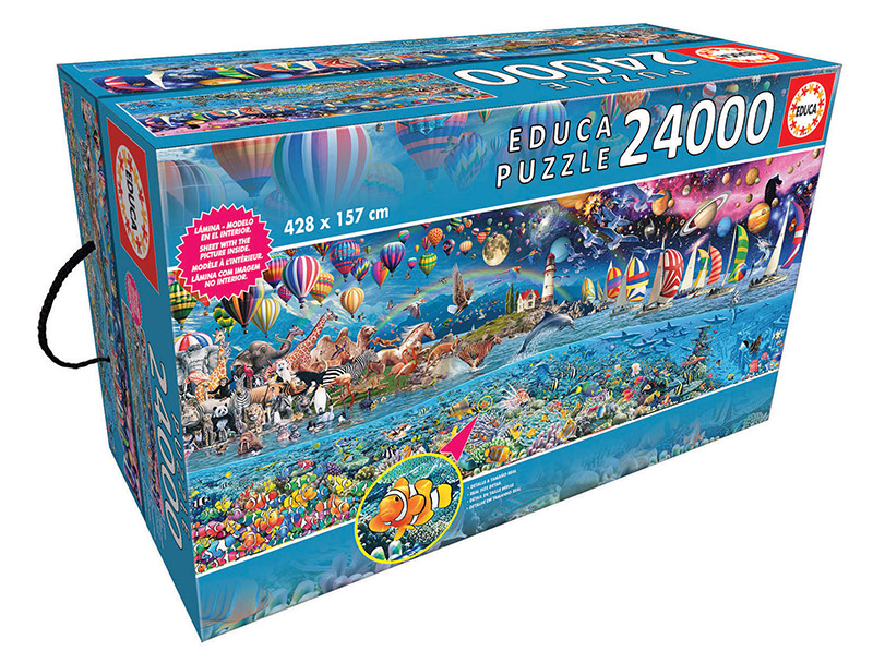 Puzzle 24000 piezas -Vida- Educa