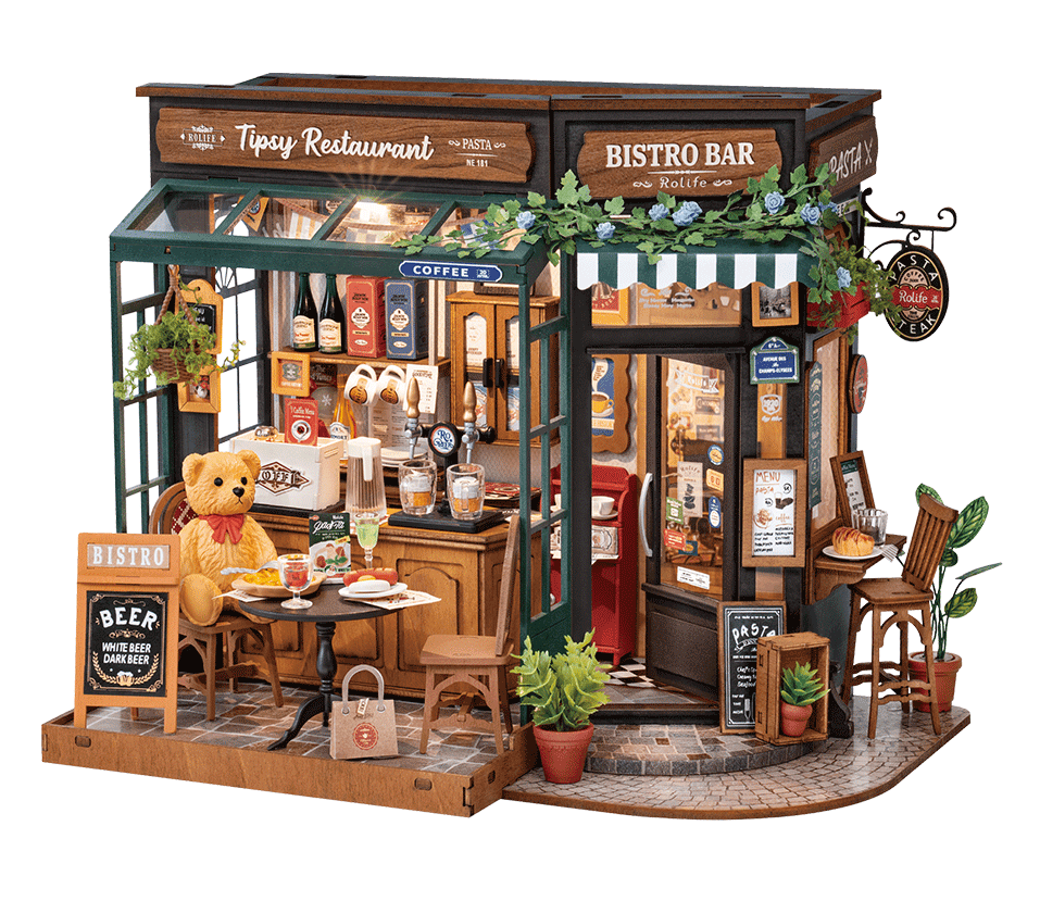 Kit -Tipsy Restaurant- Rolife Robotime