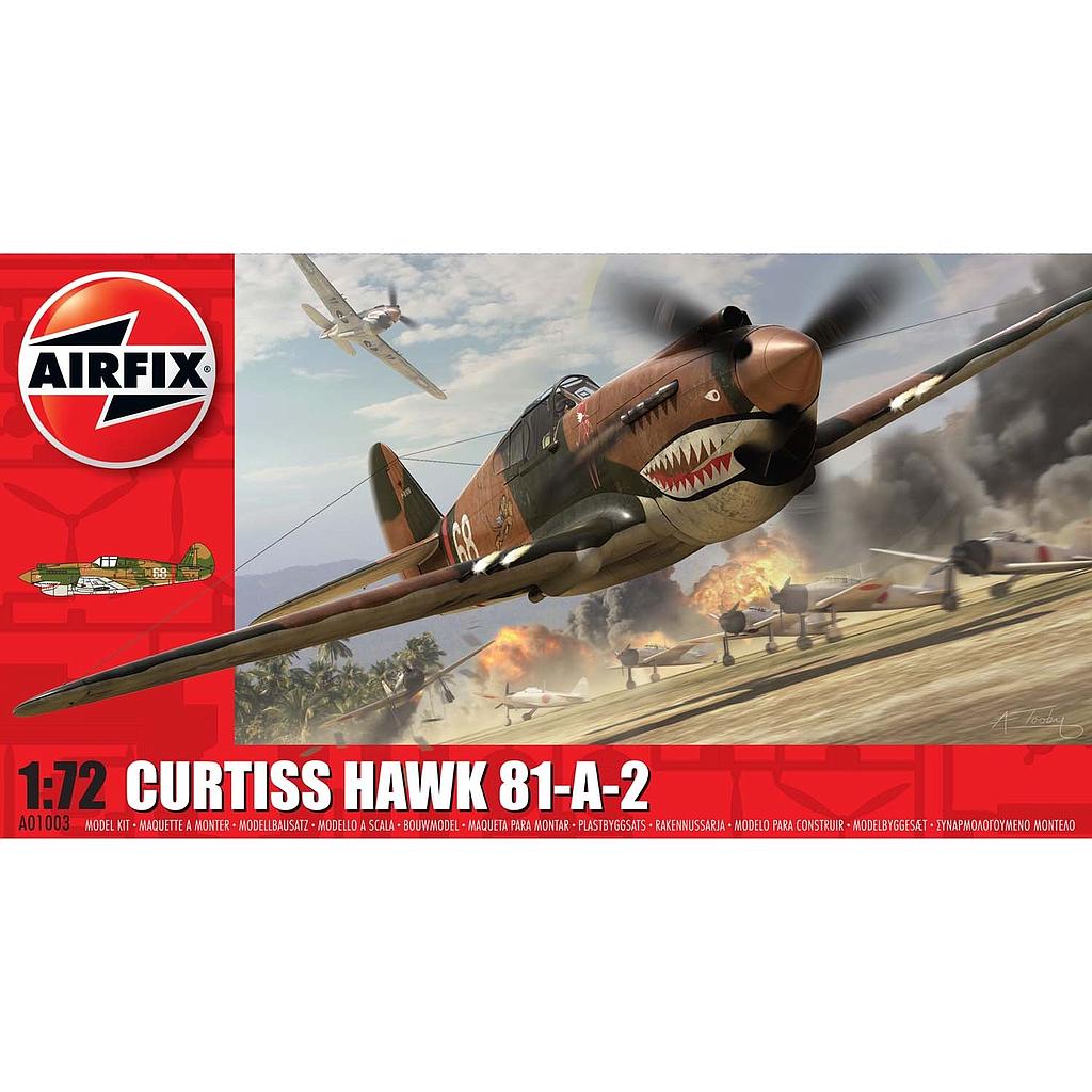 Avión 1/72 -Curtis Hawk 81-A-2- Airfix