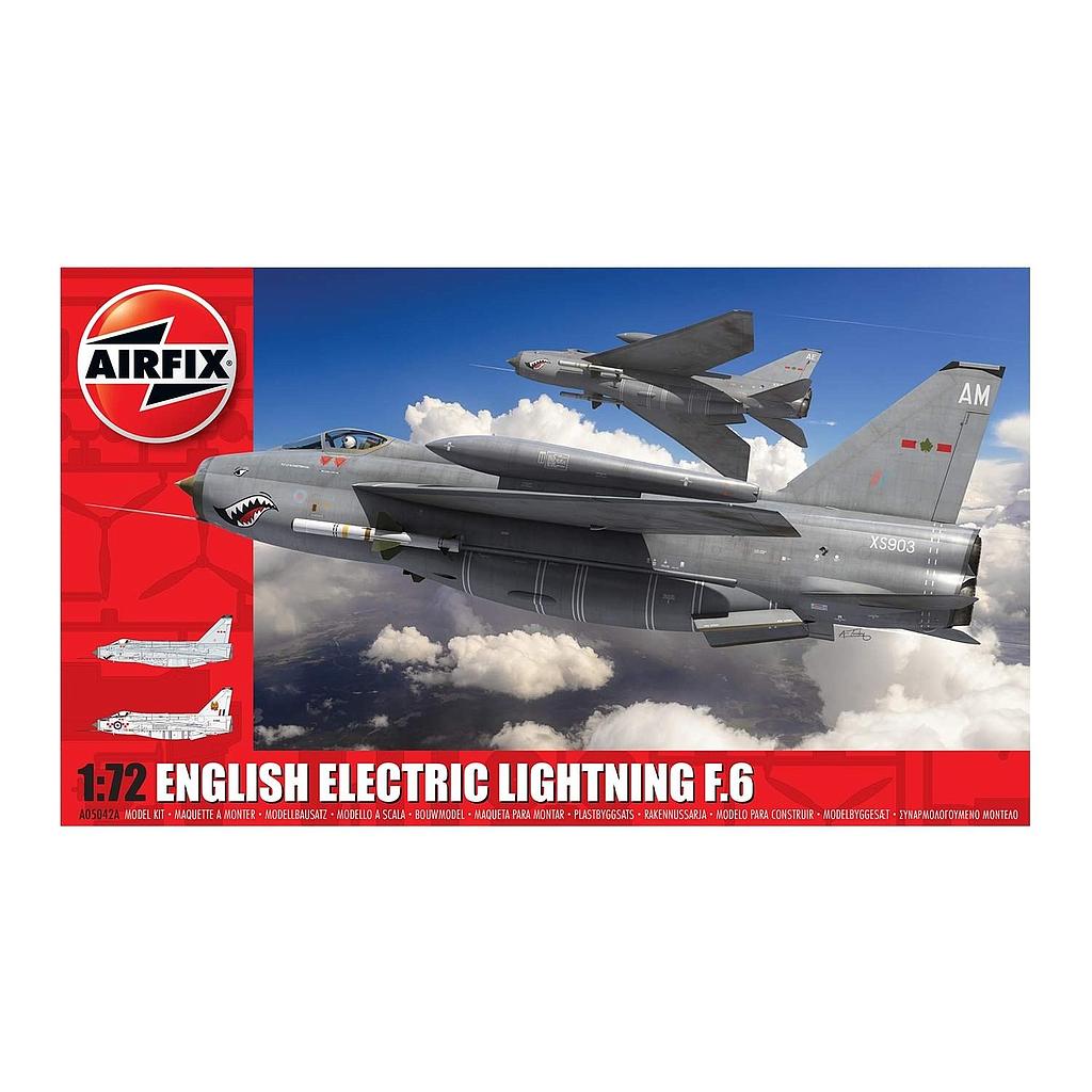 Avión 1/72 -English Electric Lighting F6- Airfix