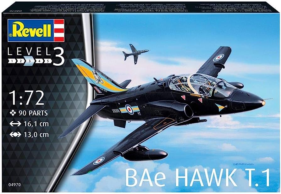 Avión 1/72 -BAe Hawk T.1- Revell