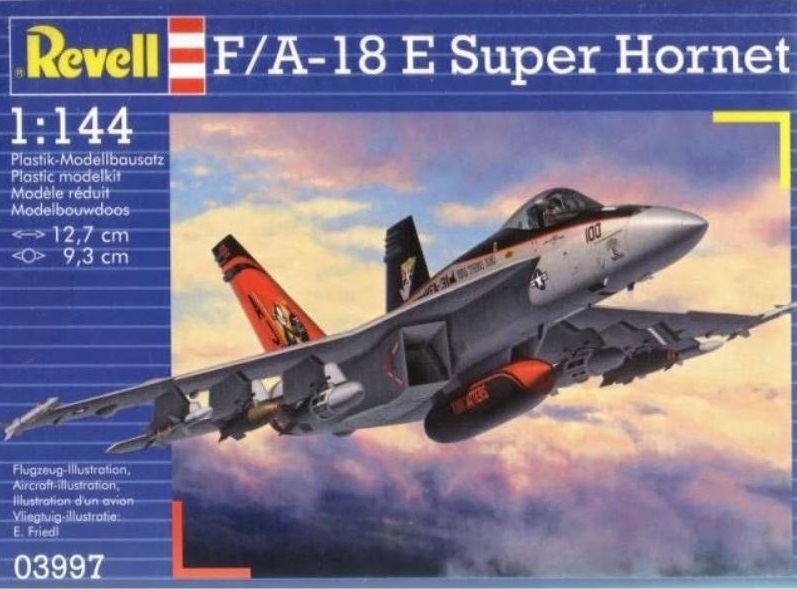 Avión 1/144 "F/A-18 E Super Hornet Revell