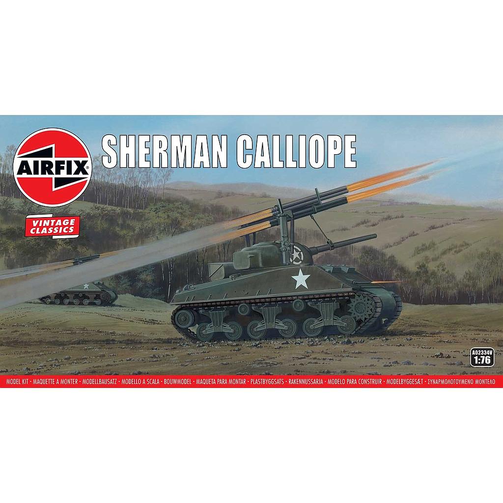 Tanque 1/76 -Sherman Calliope- Airfix