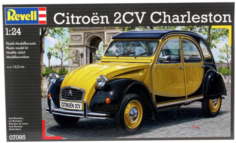 Coche 1/24 -Citroen 2CV Charleston- Revell