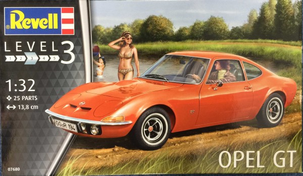 Coche 1/32 -Opel GT- Revell