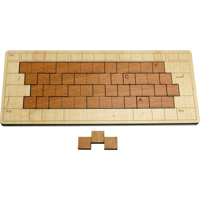 Rompecabezas Madera -Teclado Grande- Constantin