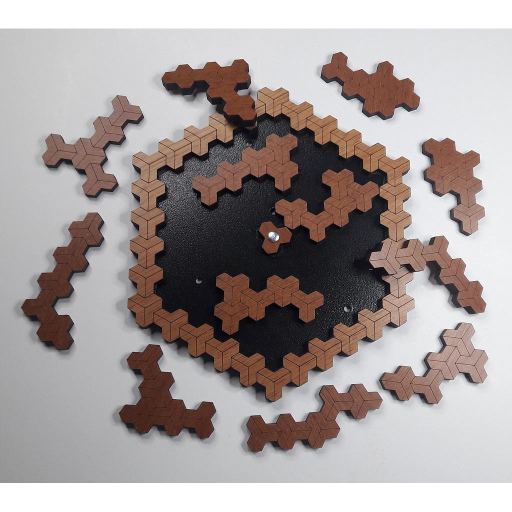 Rompecabezas Madera -Escher Cubes- Constantin