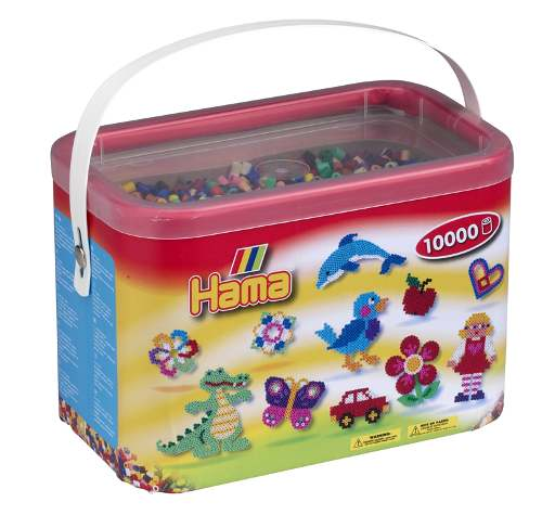 Cubo Hama Midi (22 Colores) Surtidos (10.000 pzs.)
