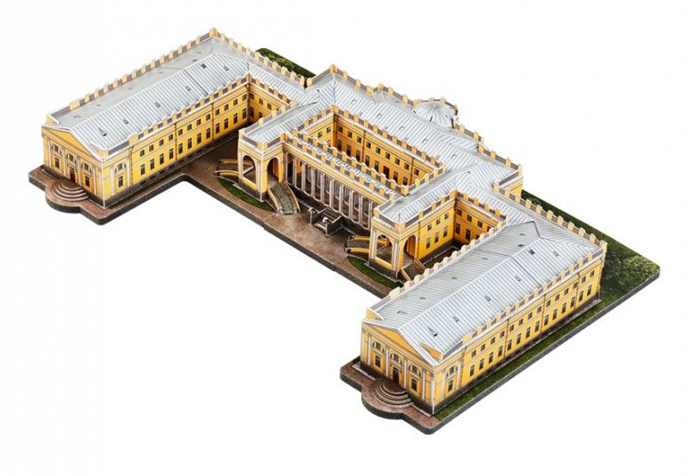 Kit Construcción -Palacio de Alejandro, San Petersburgo- Clever Paper