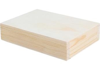 Caja Madera Pino Rectangular