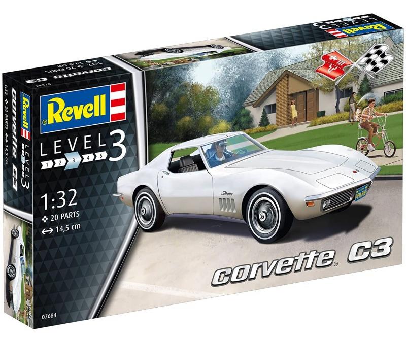 Coche 1/32 -Corvette C3- Revell