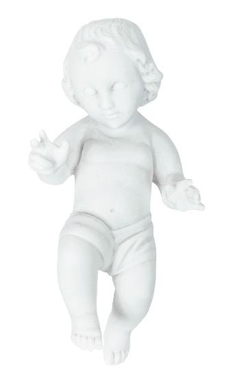 Niño Jesús 12 x 25 cm. Marmolina