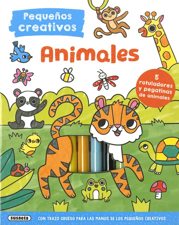 Pequeños Creativos: Animales - Susaeta