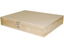 Caja Madera Pino con Cierre 32 x 26 x 8 cm.