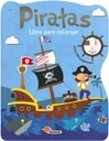 Libro Colorear y Pegatinas -Piratas- Susaeta