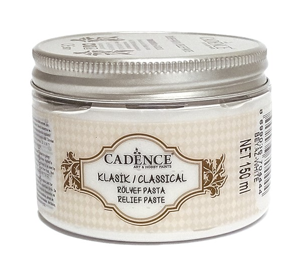 Pasta Relieve -Clásica Lisa- 150 ml. Cadence