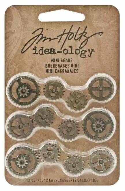 Mini Engranajes (12 pzs.) Tim Holtz