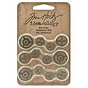 Mini Engranajes (12 pzs.) Tim Holtz