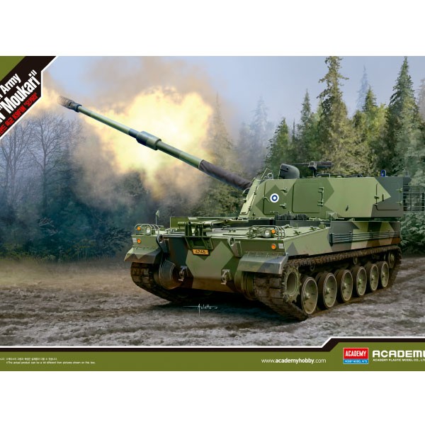 Tanque 1/35 Finnish Army K9FIN Moukari Academy