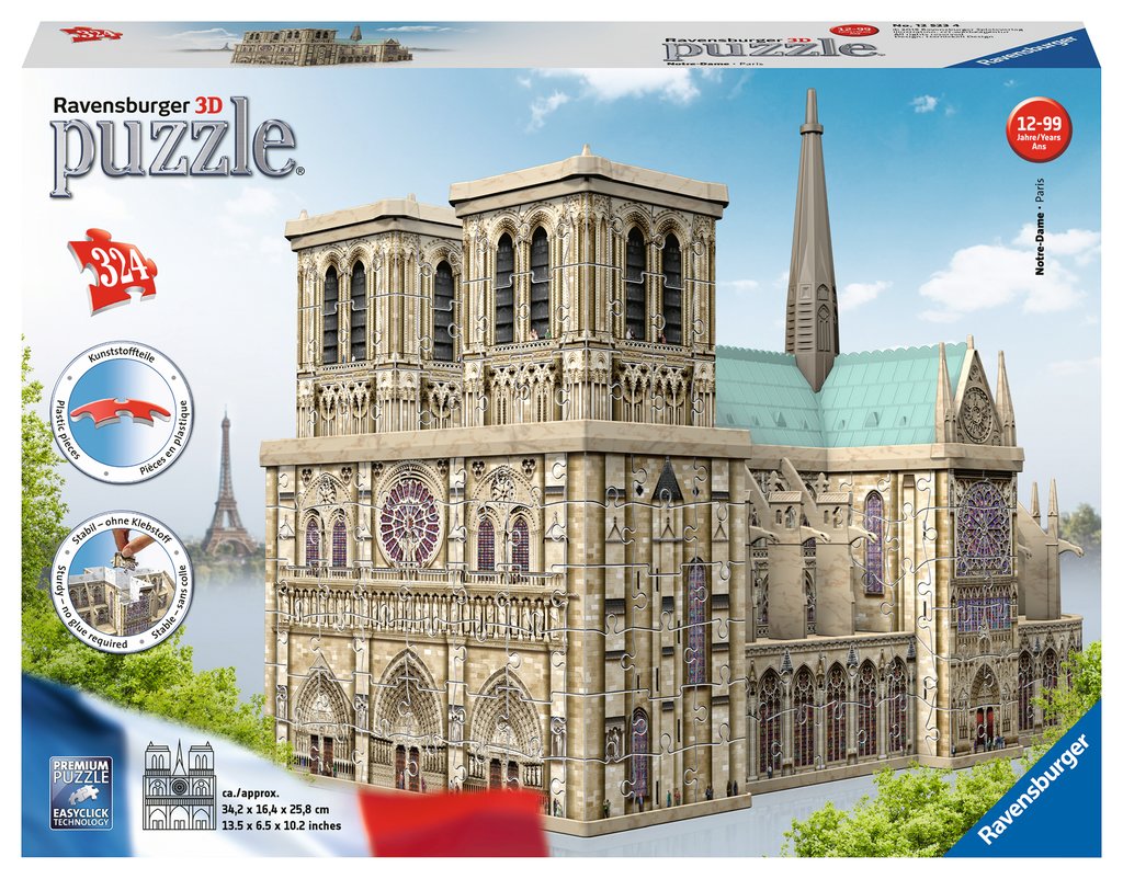 Puzzle 3D Maxi -Notre Dame- Ravensburger