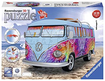 Puzzle 3D Midi Camper Volkswagen - Indian Summer - Ravensburger