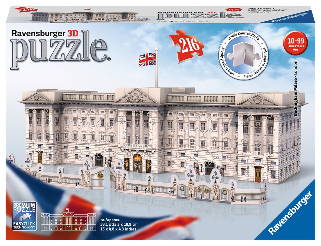 Puzzle 3D Midi -Buckingham Palace- Ravensburger