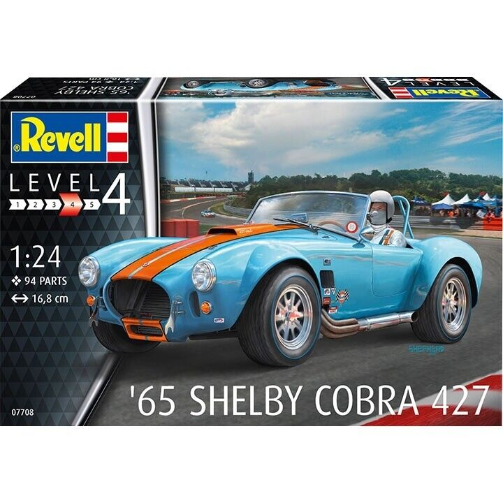 Coche 1/24 -65 Shelby Cobra 427- Revell