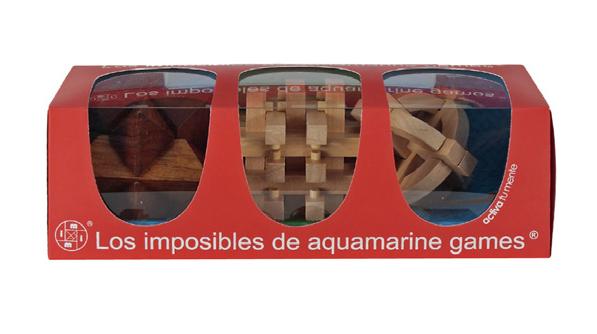 Los Imposibles Madera (3 pzs.) Aquamarine