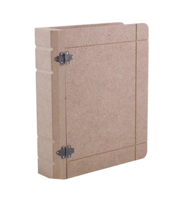 Caja Libro Decorar DM 24,5 x 21 x 5,5 cm. Cadence