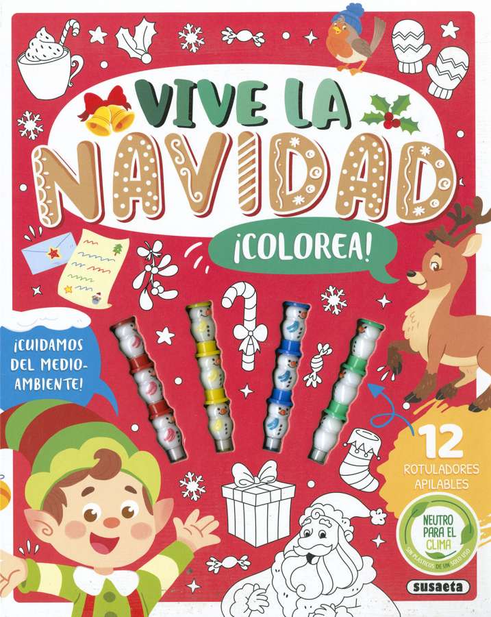 Colormanía: Vive la Navidad- Susaeta Ediciones