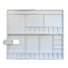 Paleta / Caja Plegable Acuarela Rectangular 30 x 13,5 cm. Plástico 27 Pocillos Talens